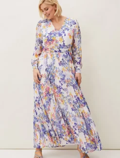 Daryl Pleated Maxi Dress
