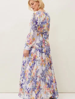 Daryl Pleated Maxi Dress