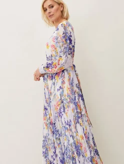 Daryl Pleated Maxi Dress