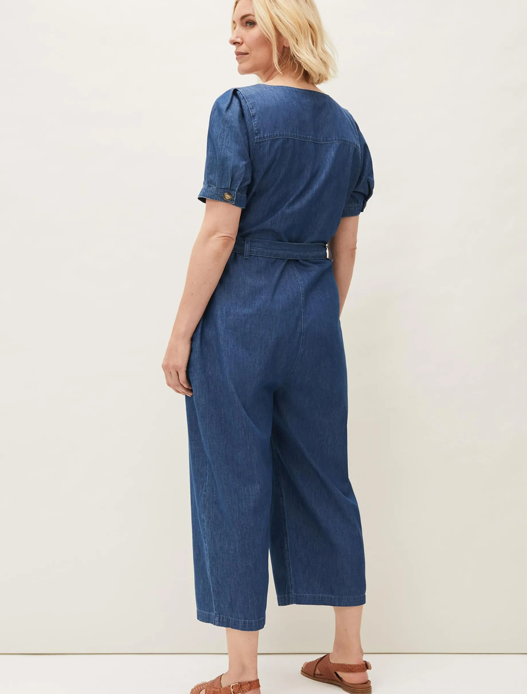Delilah Puff Sleeve Jumpsuit