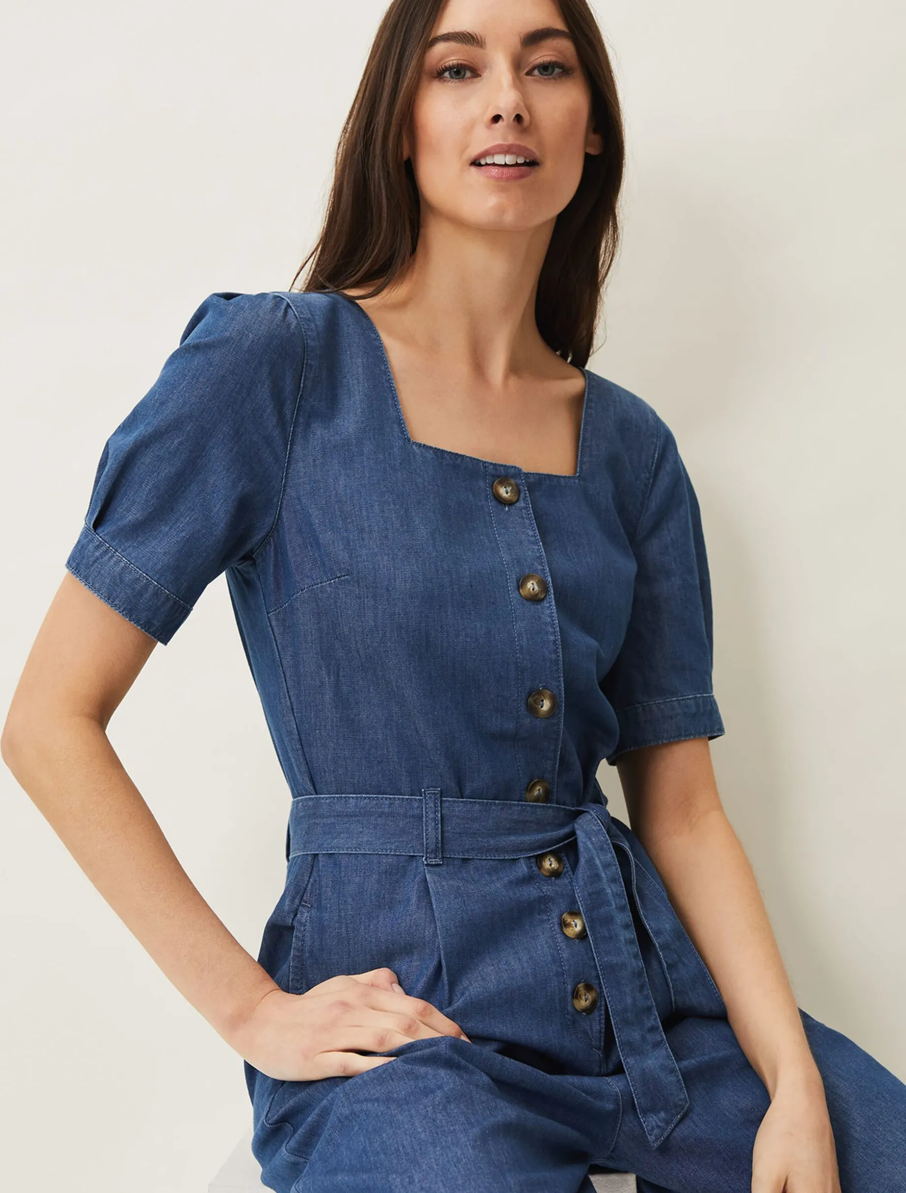 Delilah Puff Sleeve Jumpsuit