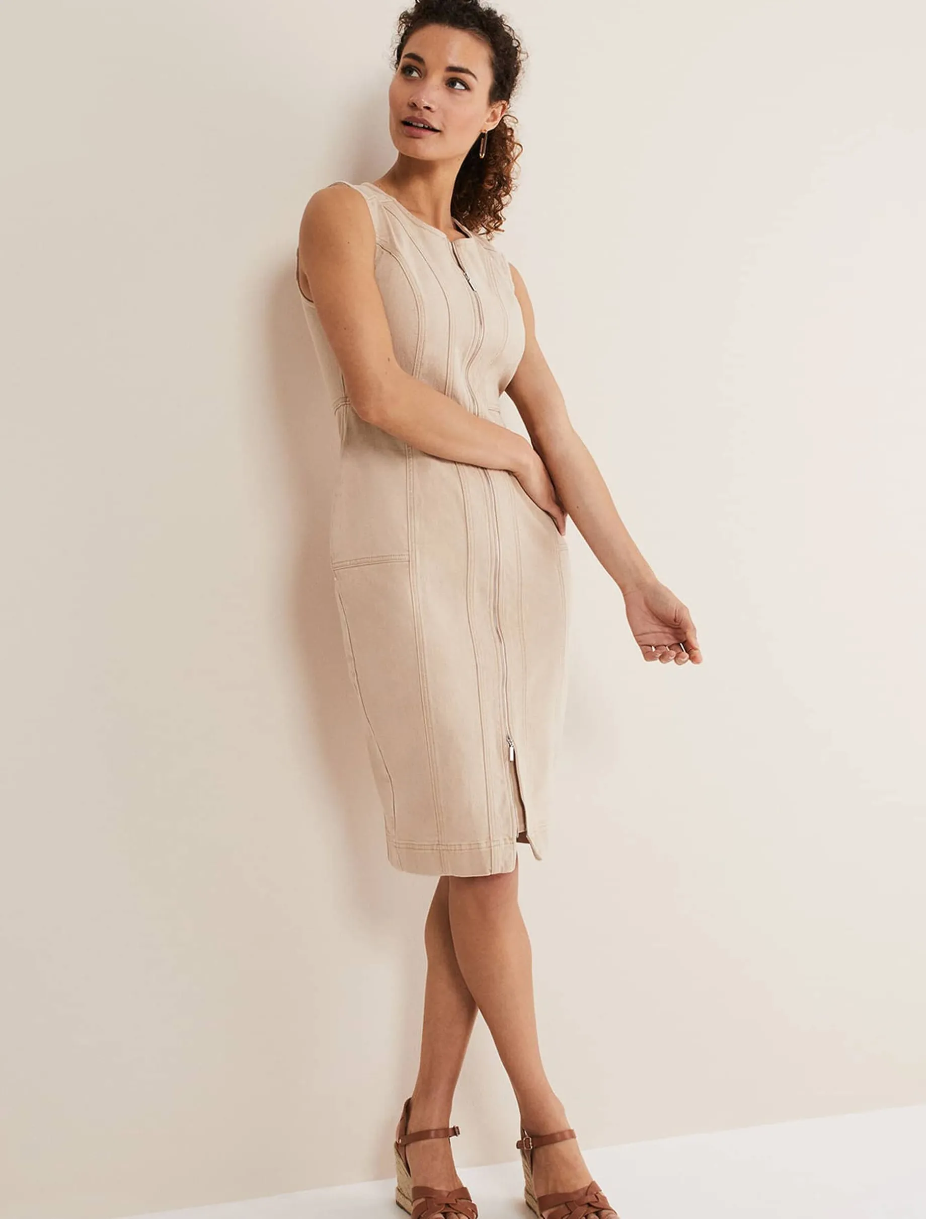 Denise Denim Bodycon Dress