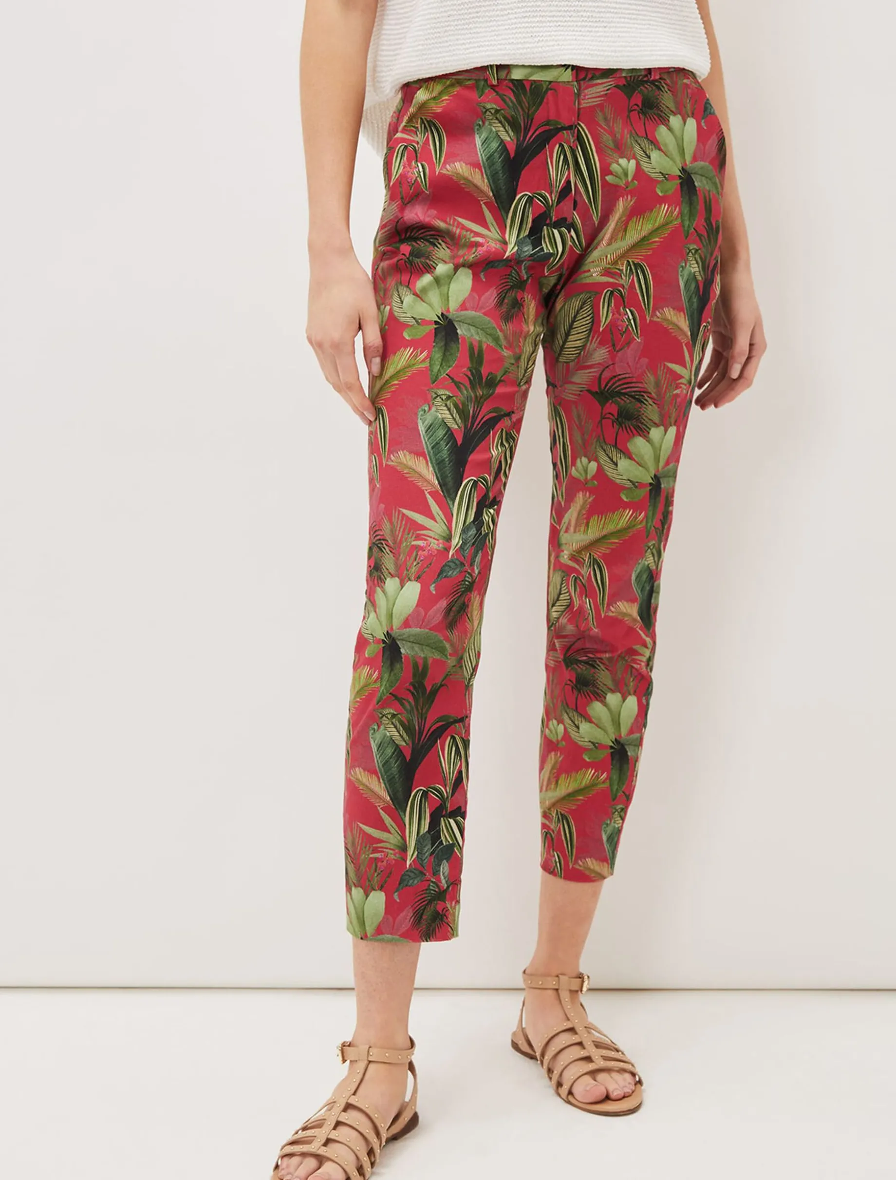 Desta Tropical Print Trouser