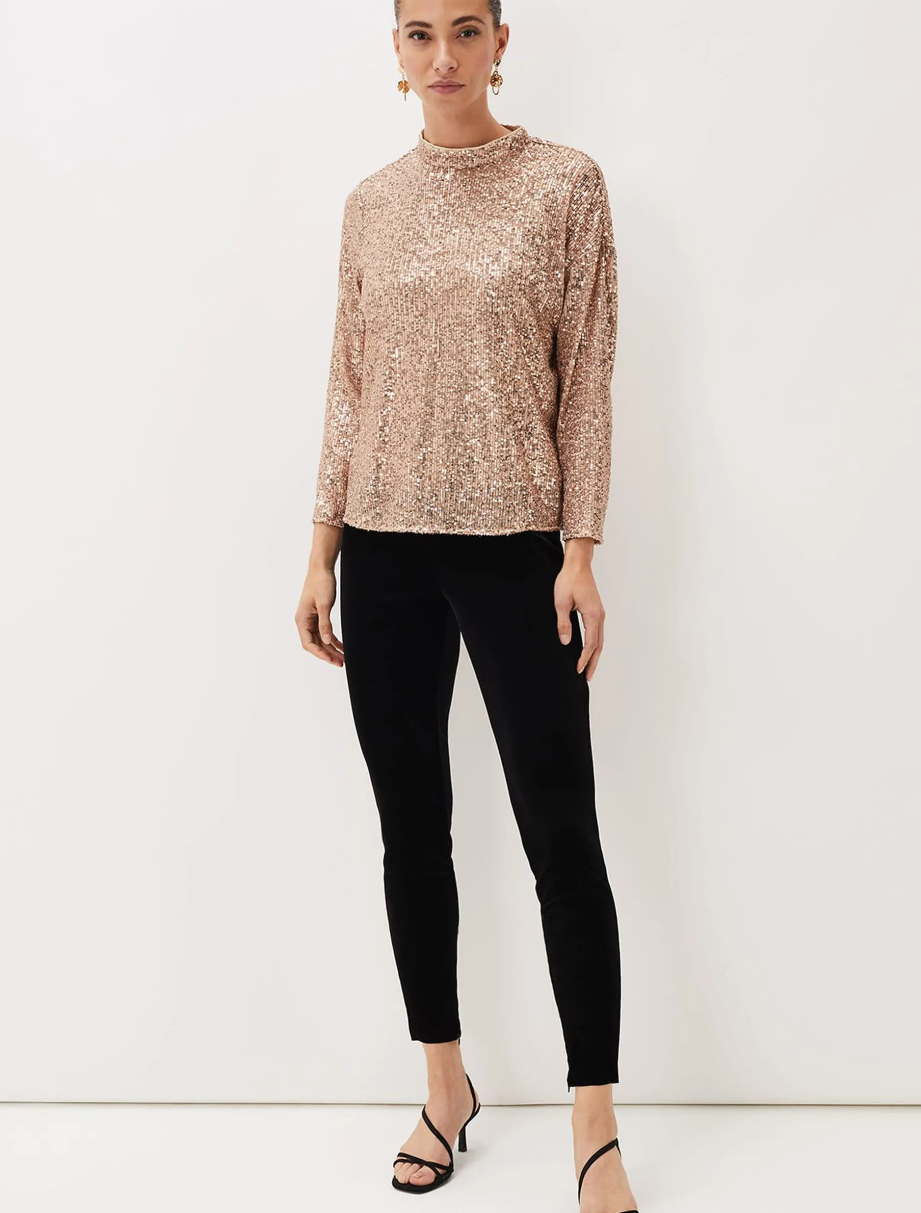 Dhara Sequin Blouse