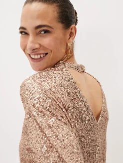 Dhara Sequin Blouse