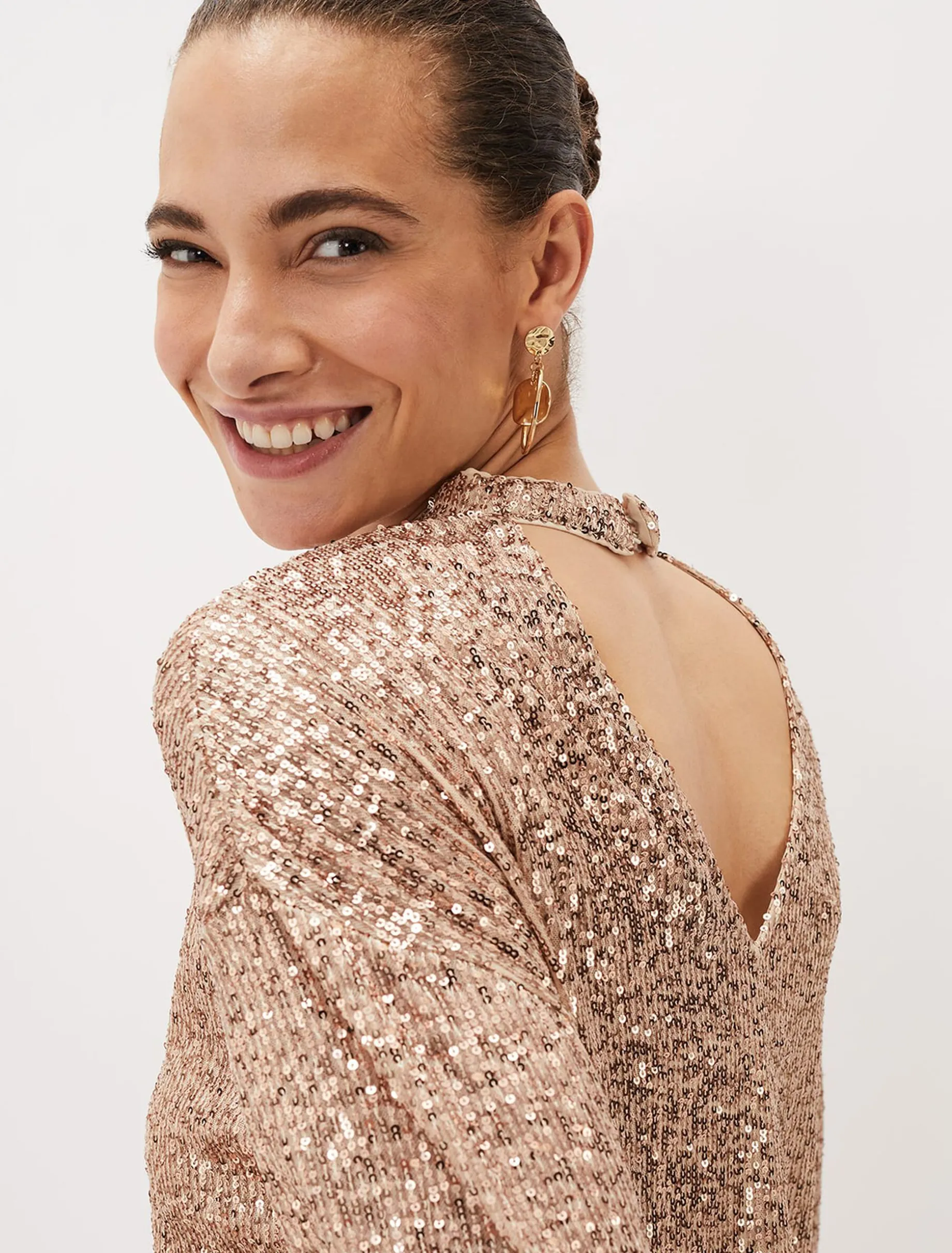 Dhara Sequin Blouse