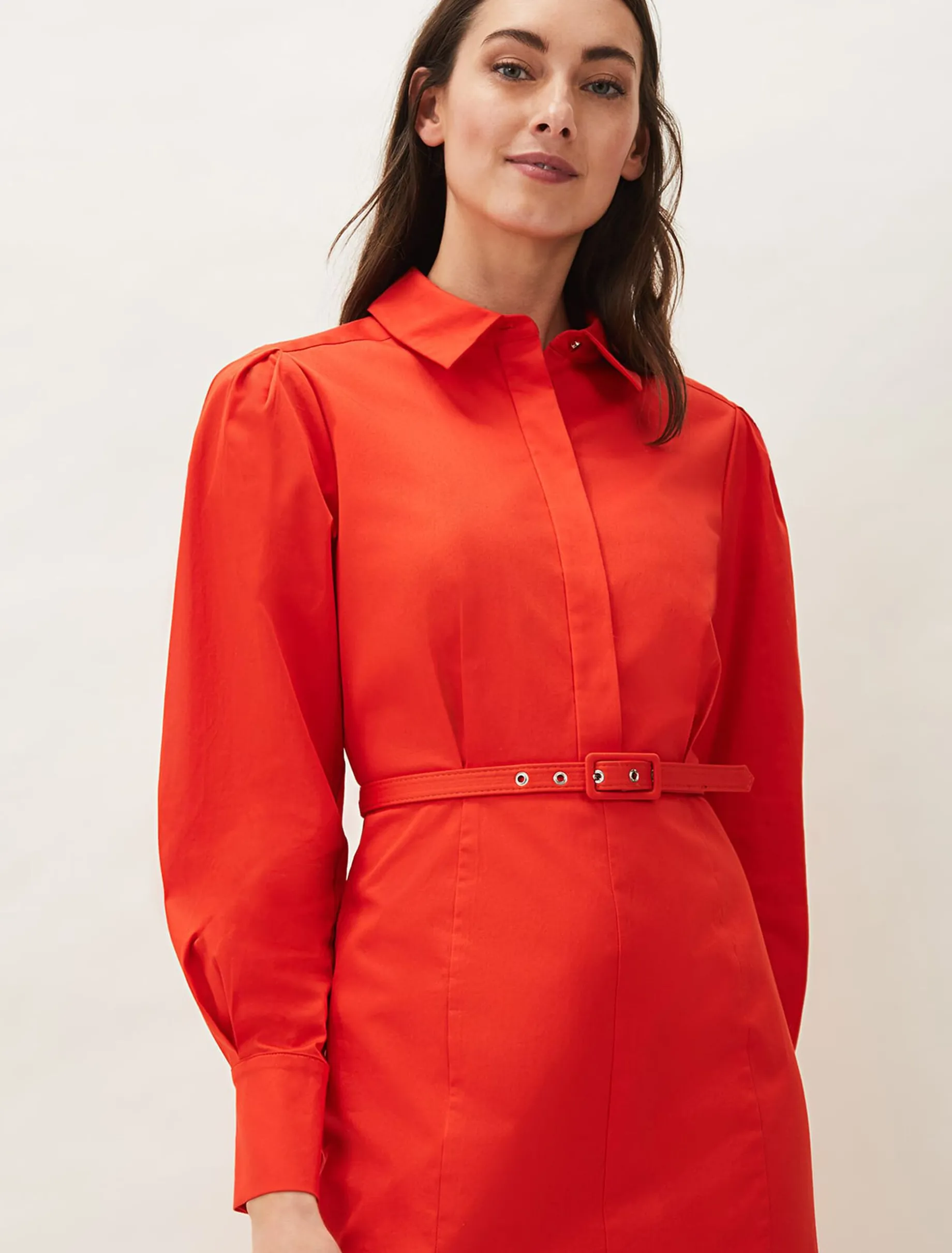 Diana Belted Shirt Dress