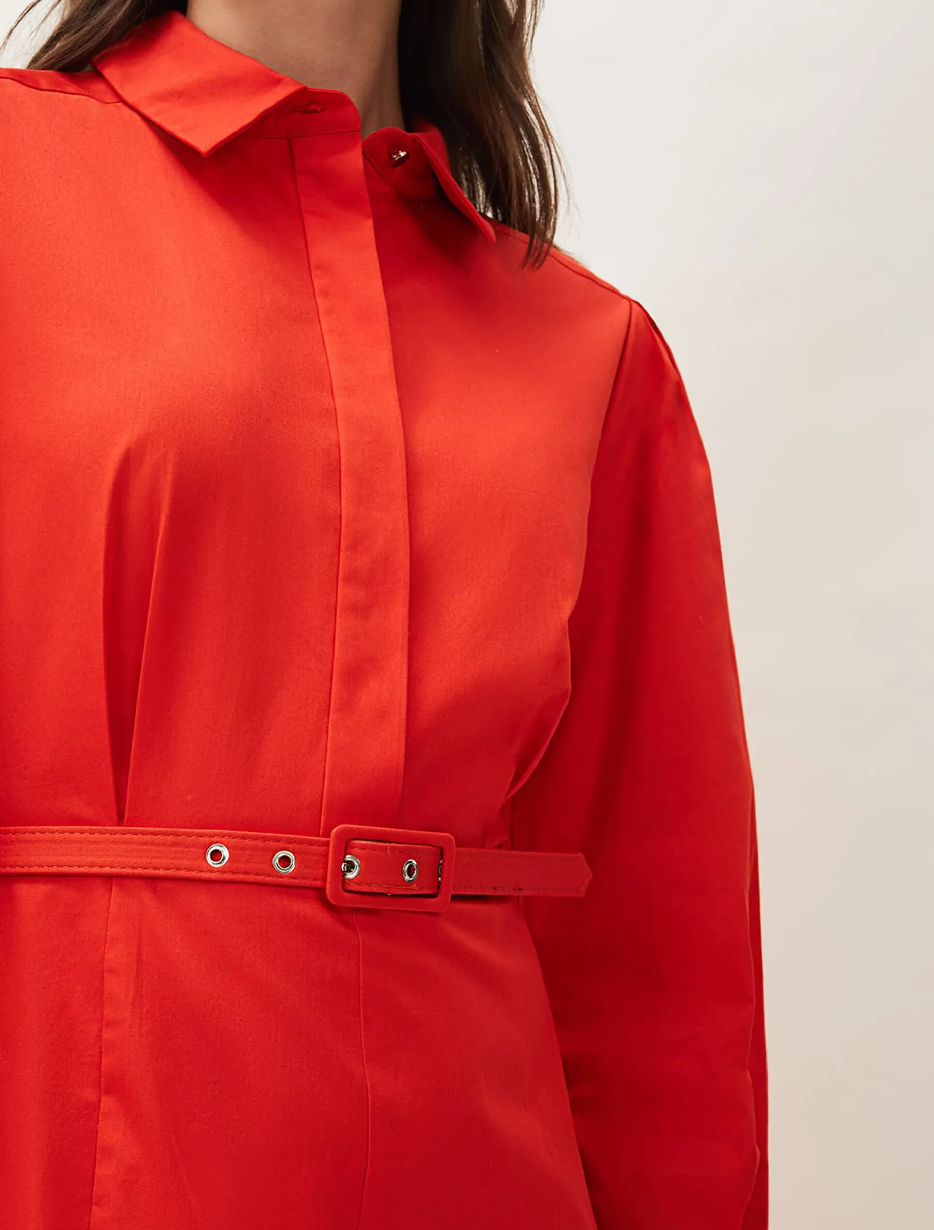 Diana Belted Shirt Dress