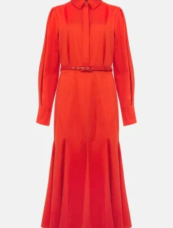 Diana Belted Shirt Dress