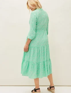 Diana Floral Midi Dress