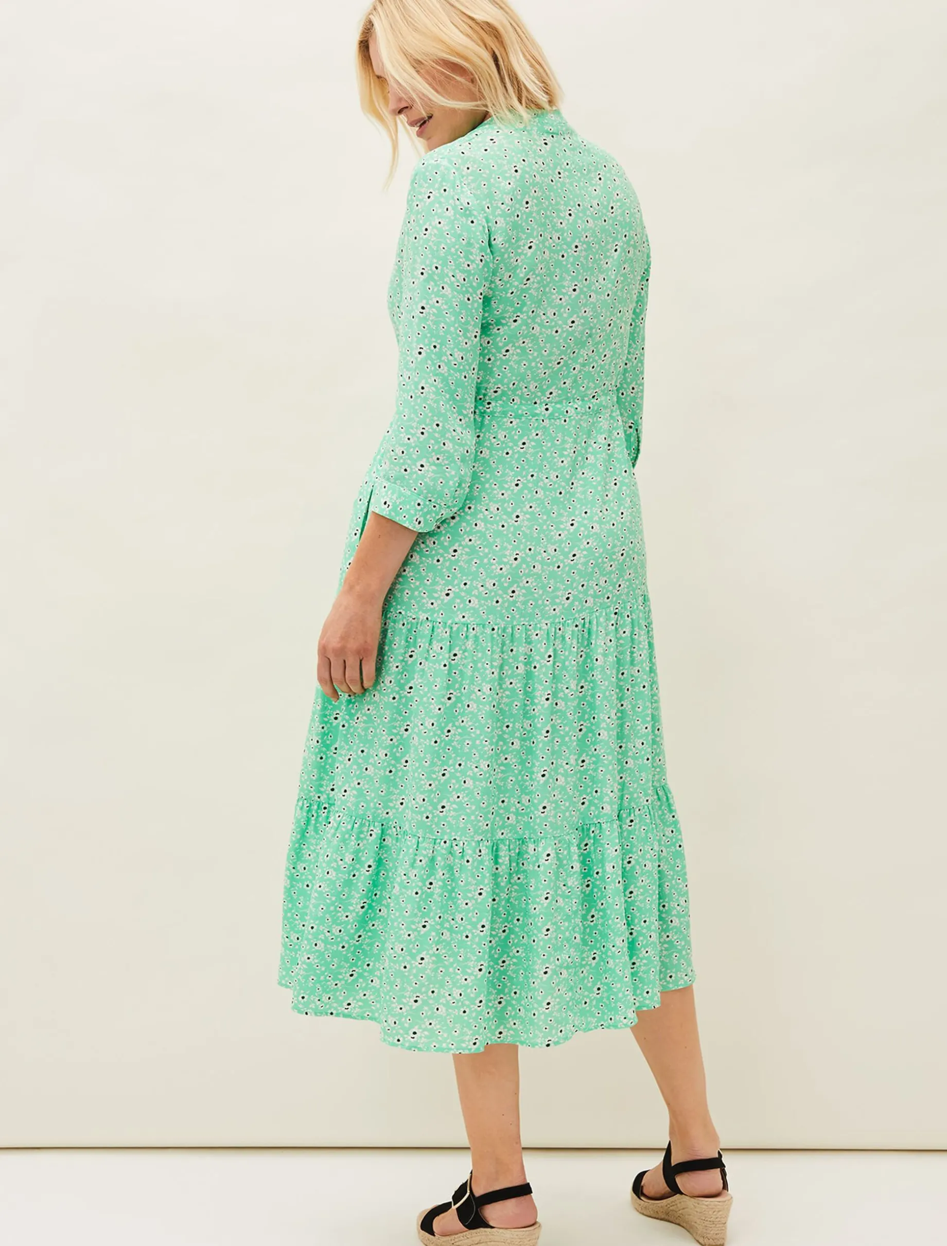 Diana Floral Midi Dress