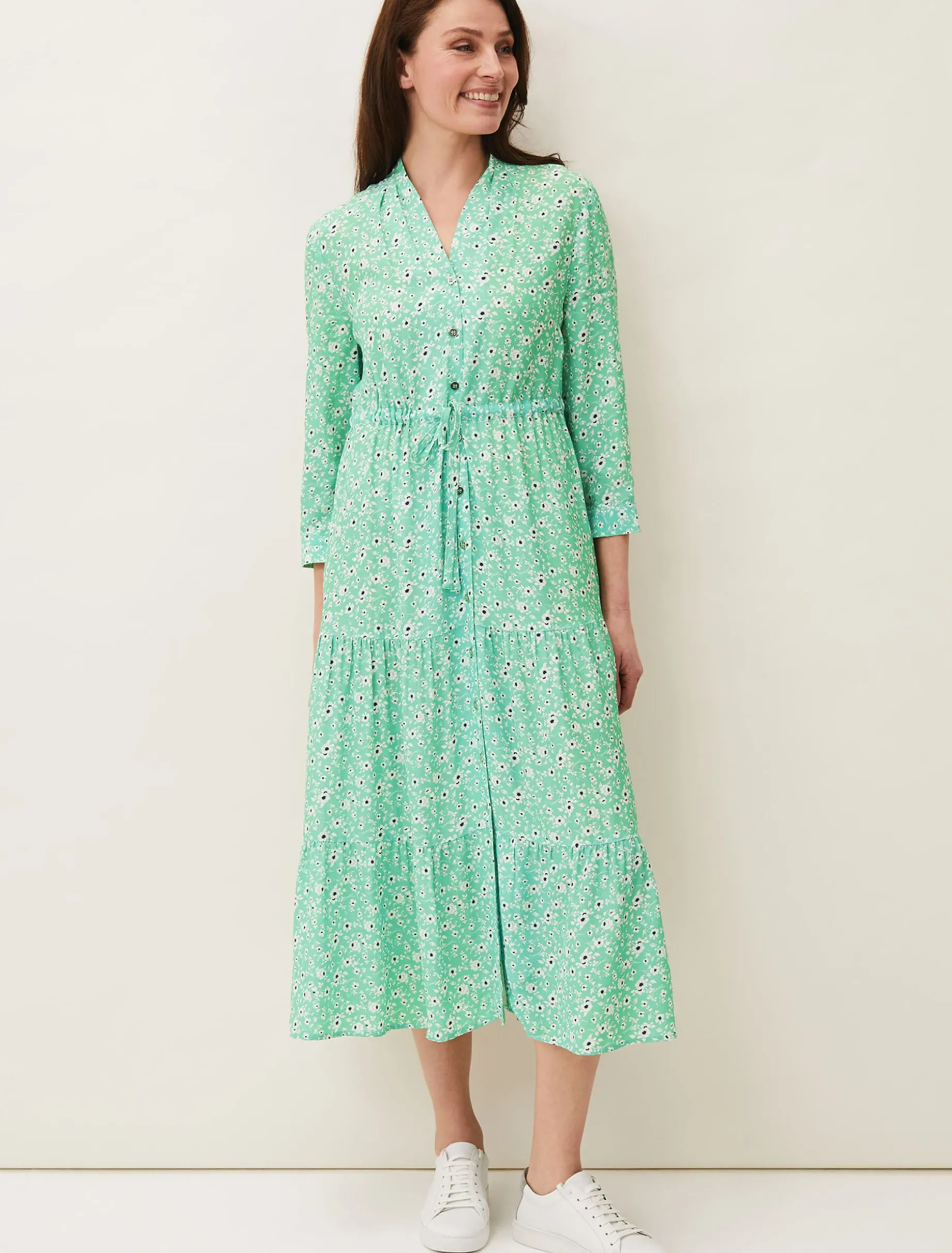 Diana Floral Midi Dress