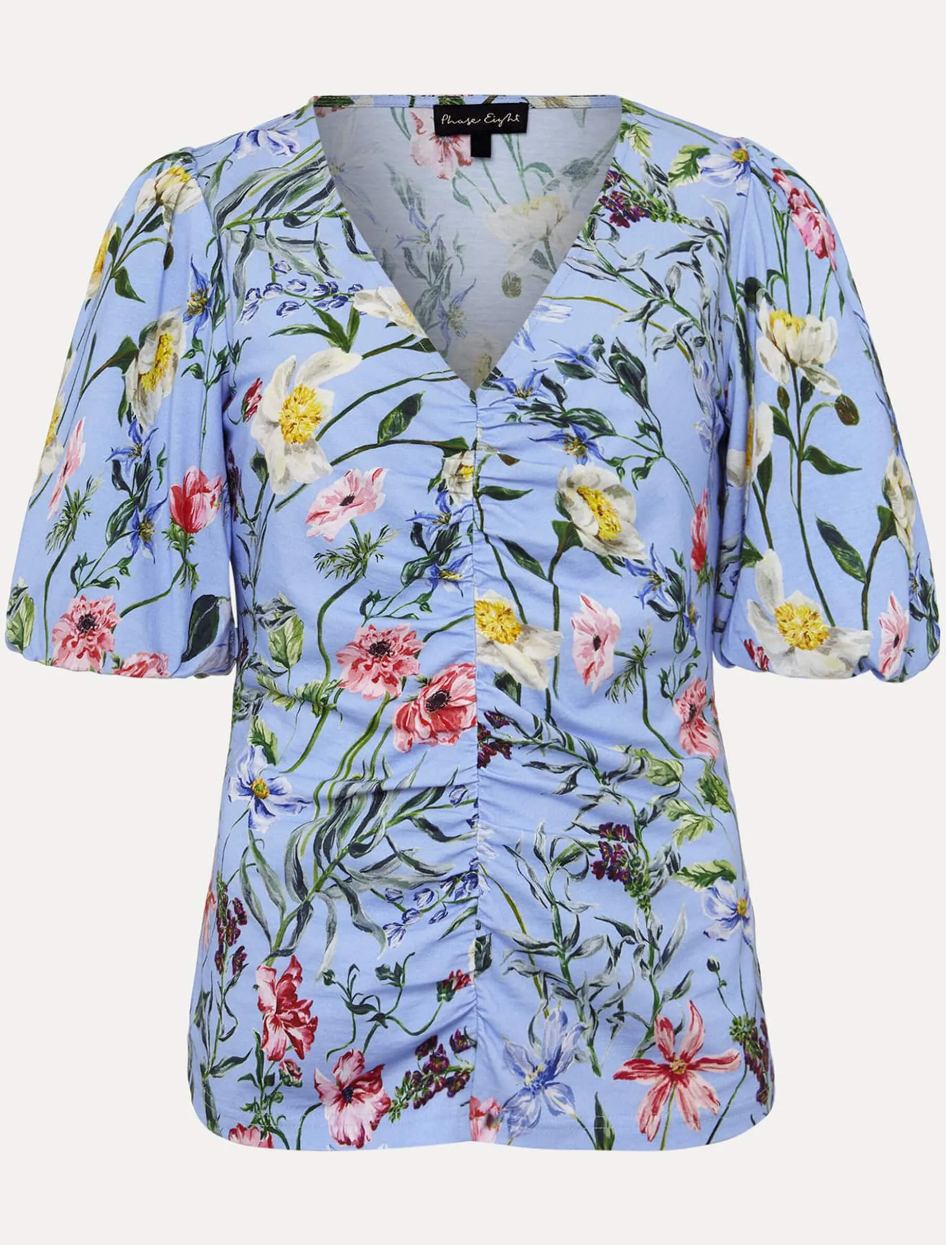 Donda Floral Ruched Top