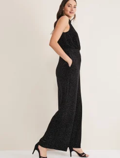 Dove Glitter Velvet Trouser