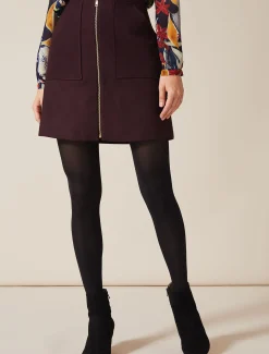 Drue Zip Skirt