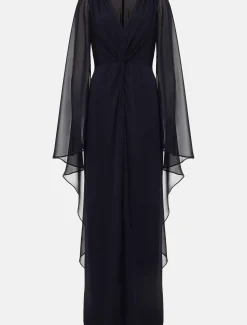 Edna Cape Maxi Dress