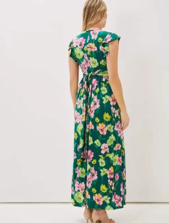Effie Floral Jersey Maxi Dress