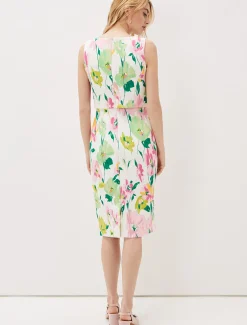 Effie Floral Scuba Dress