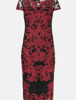 Eldora Tapework Lace Dress