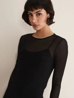 Eleena Mesh Top