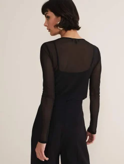 Eleena Mesh Top