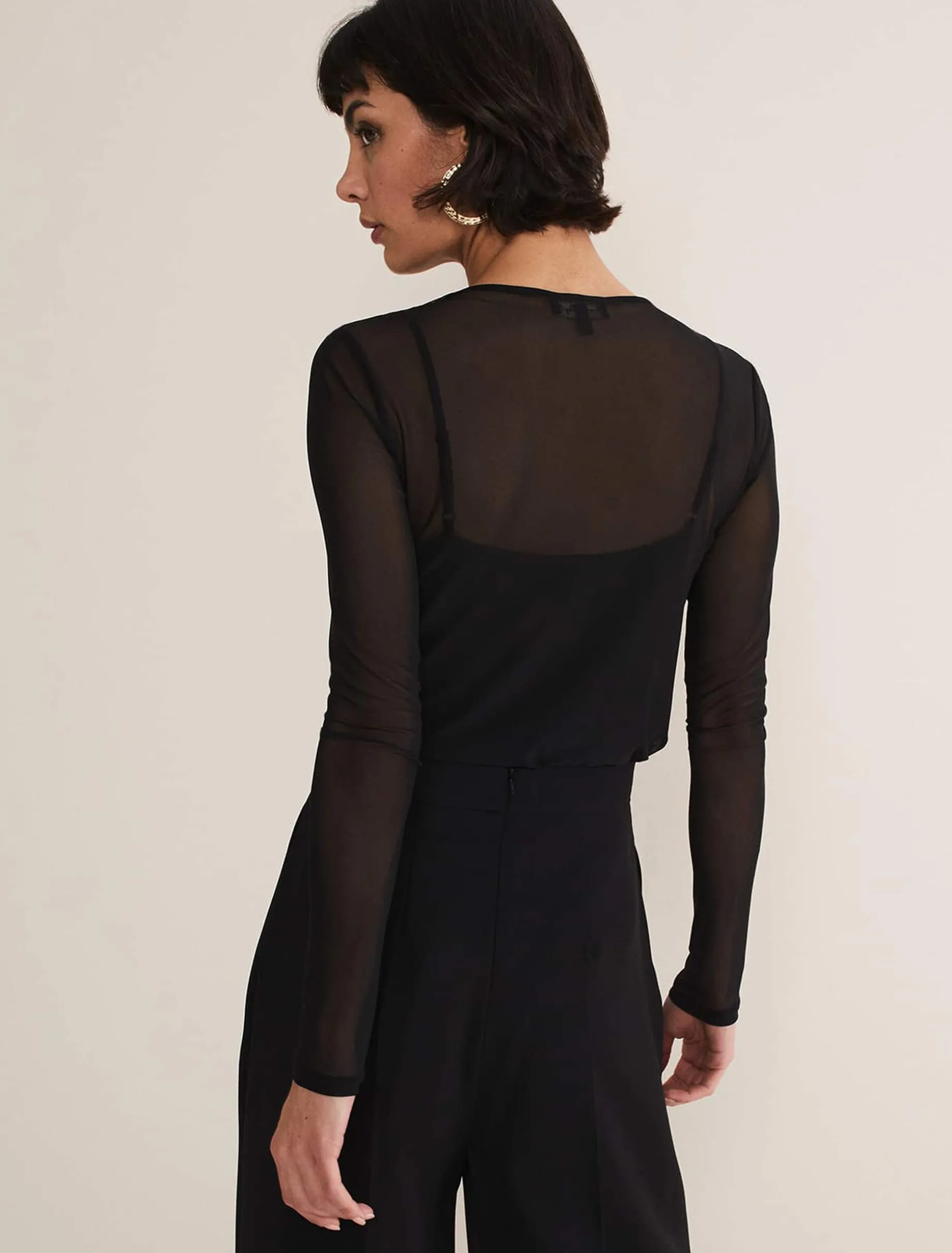 Eleena Mesh Top