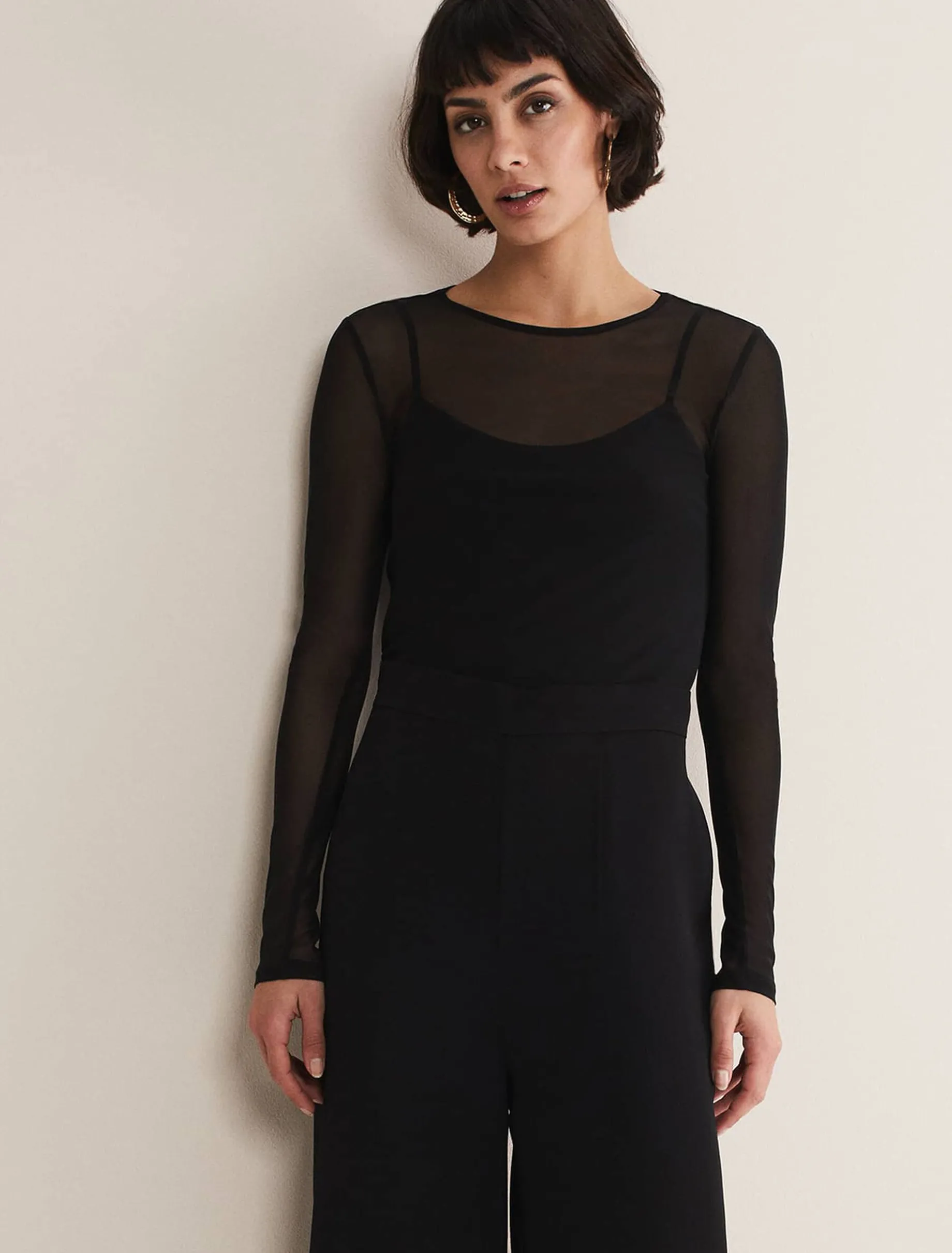 Eleena Mesh Top