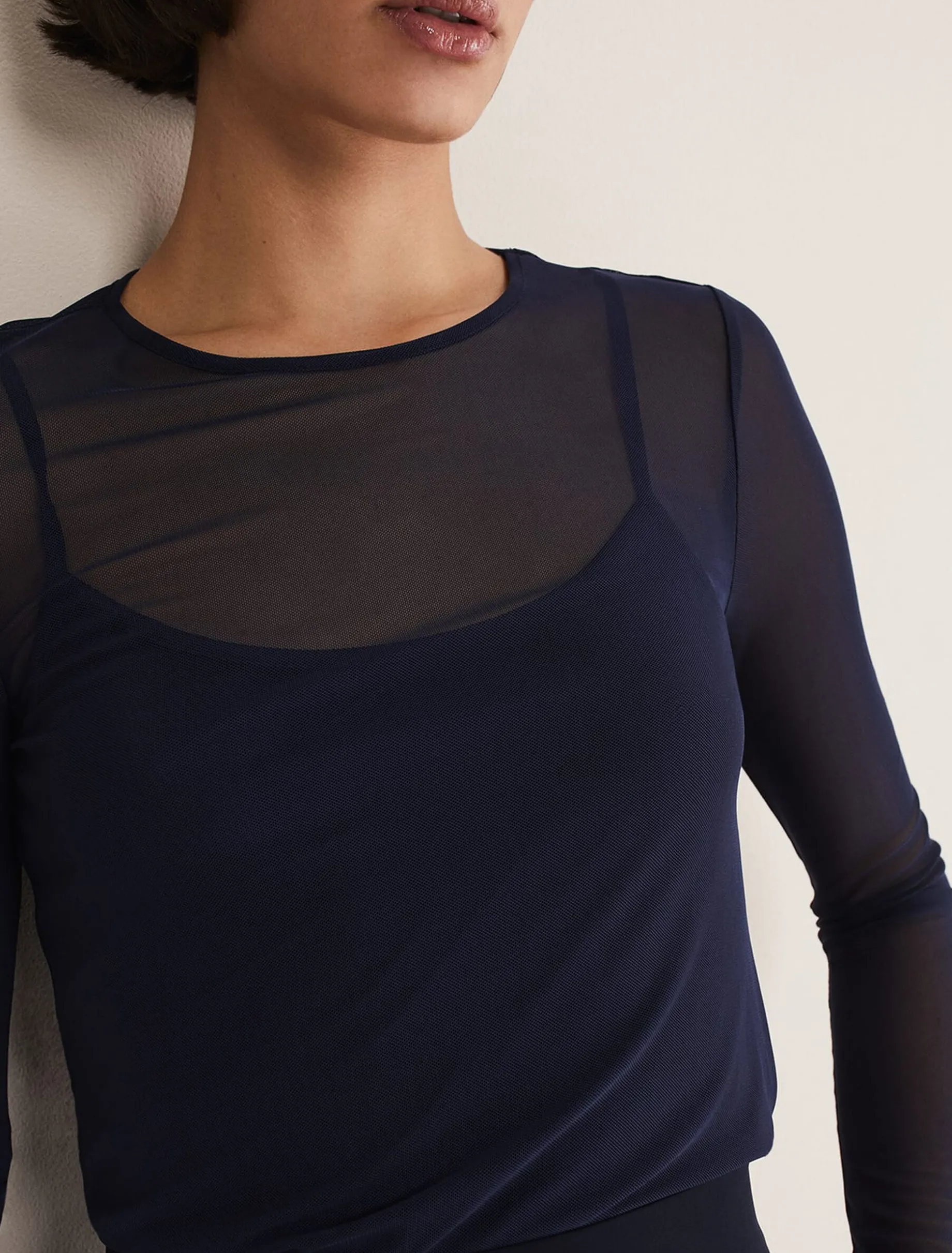 Eleena Mesh Top