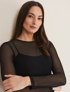 Eleena Mesh Top
