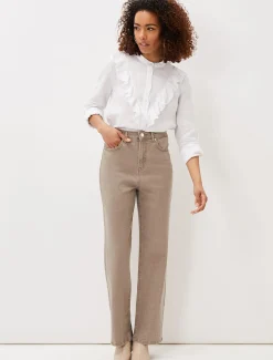 Eleyana Clay Dye Wide Leg Jean