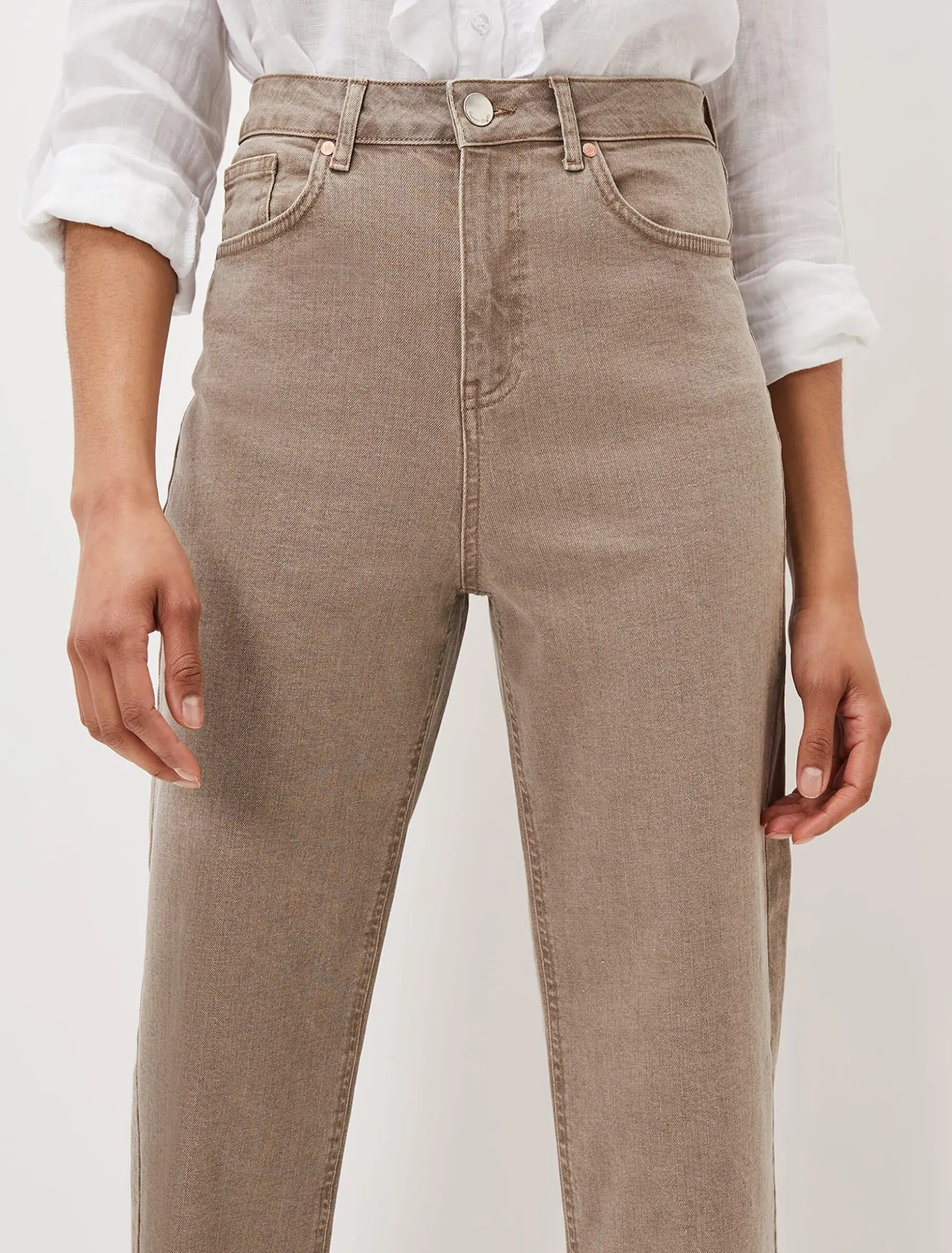 Eleyana Clay Dye Wide Leg Jean