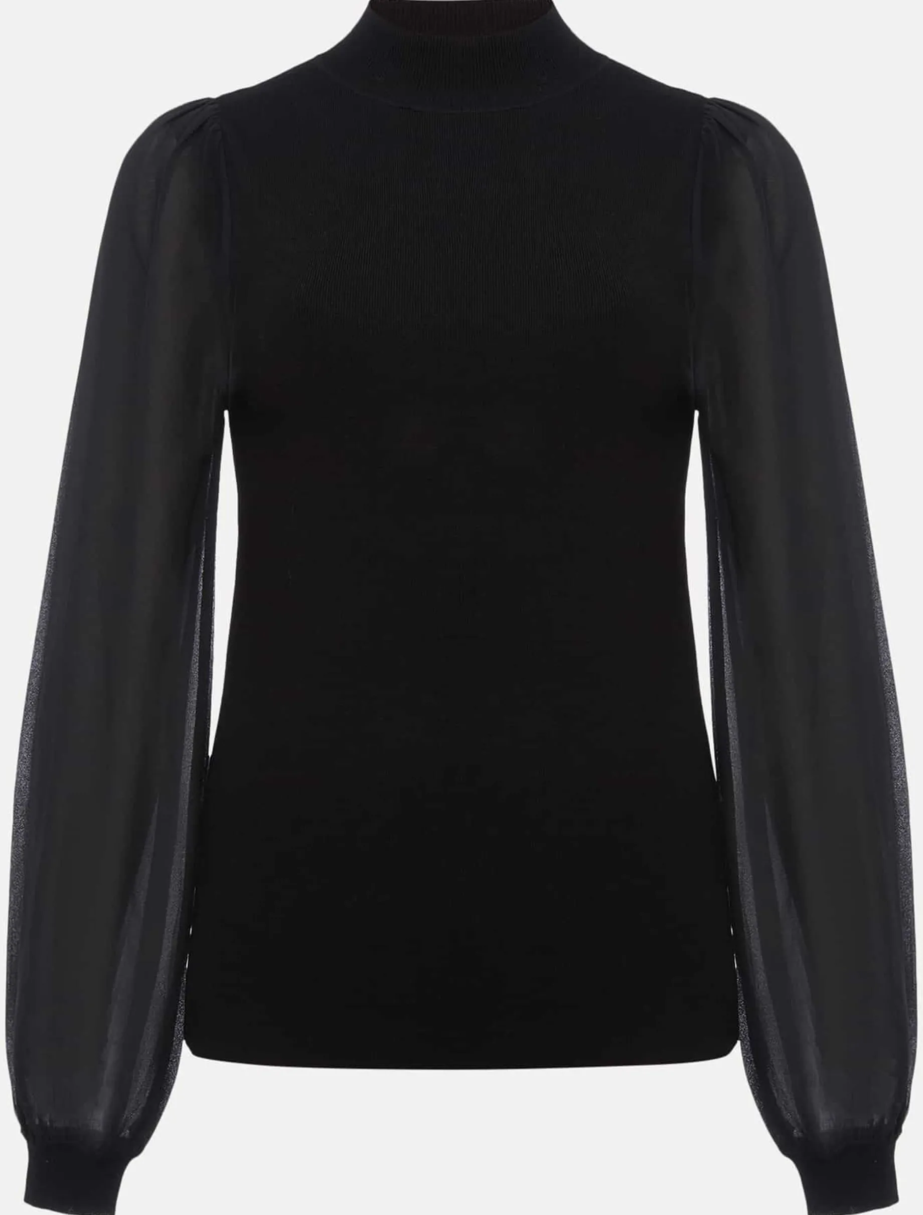 Eliza Chiffon Sleeve Knit