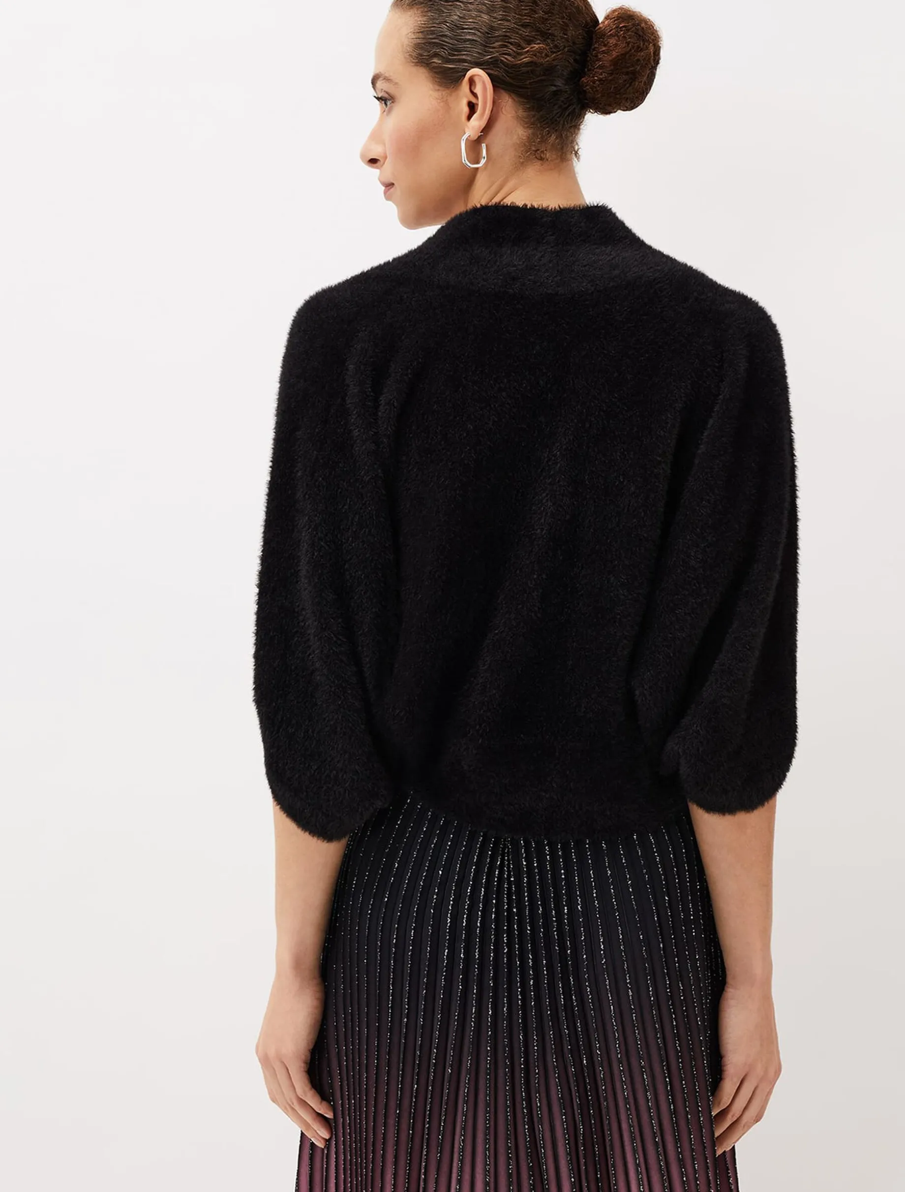 Elizan Fluffy Cocoon Cardigan