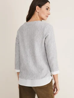 Elizza Zig Zag Top