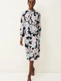 Ella Floral Print Dress