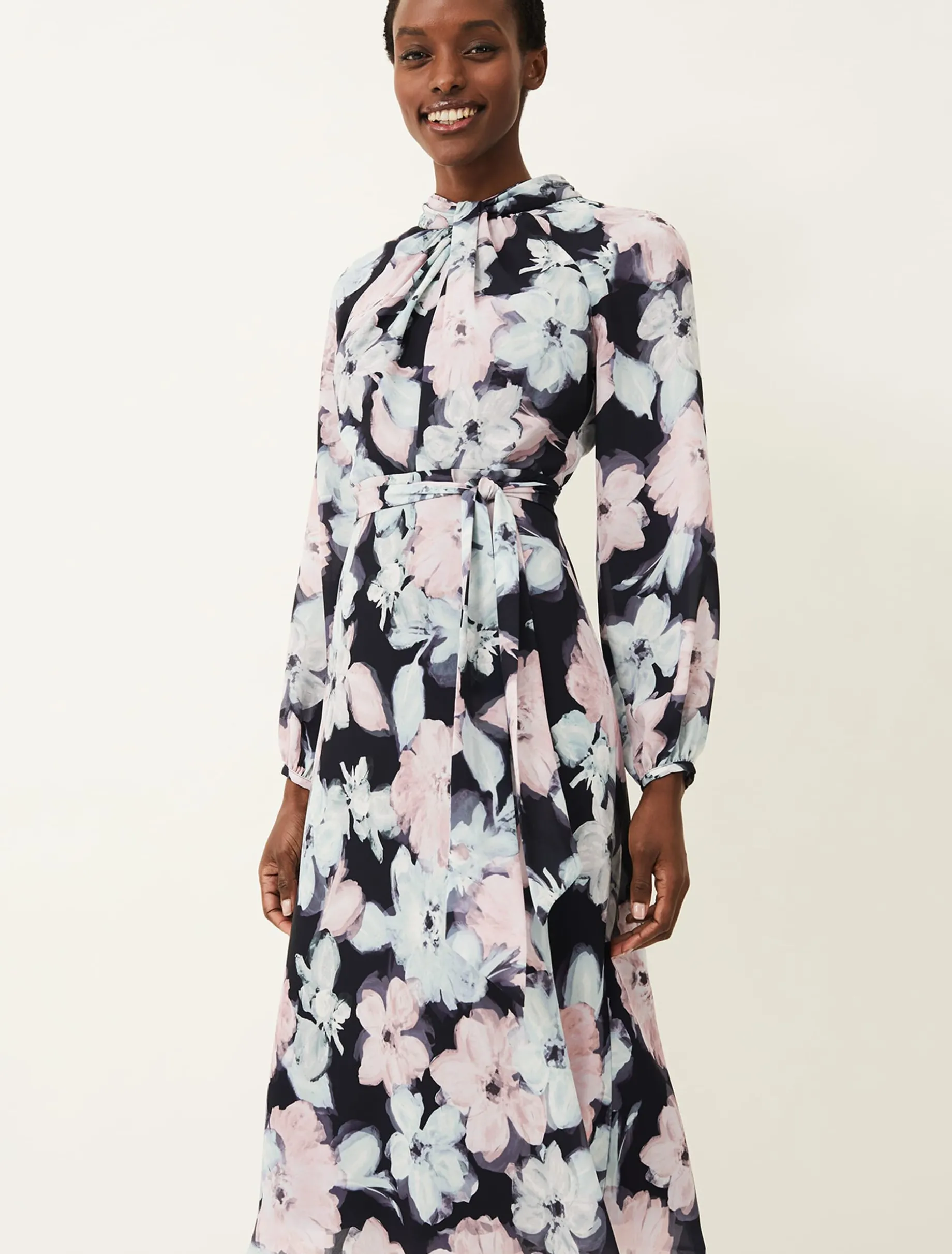 Ella Floral Print Dress