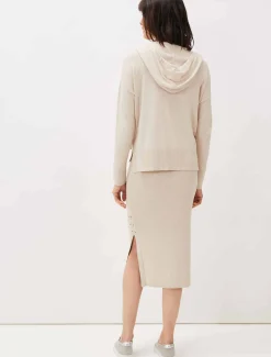 Ellena Eyelet Detail Co-Ord Midi Skirt
