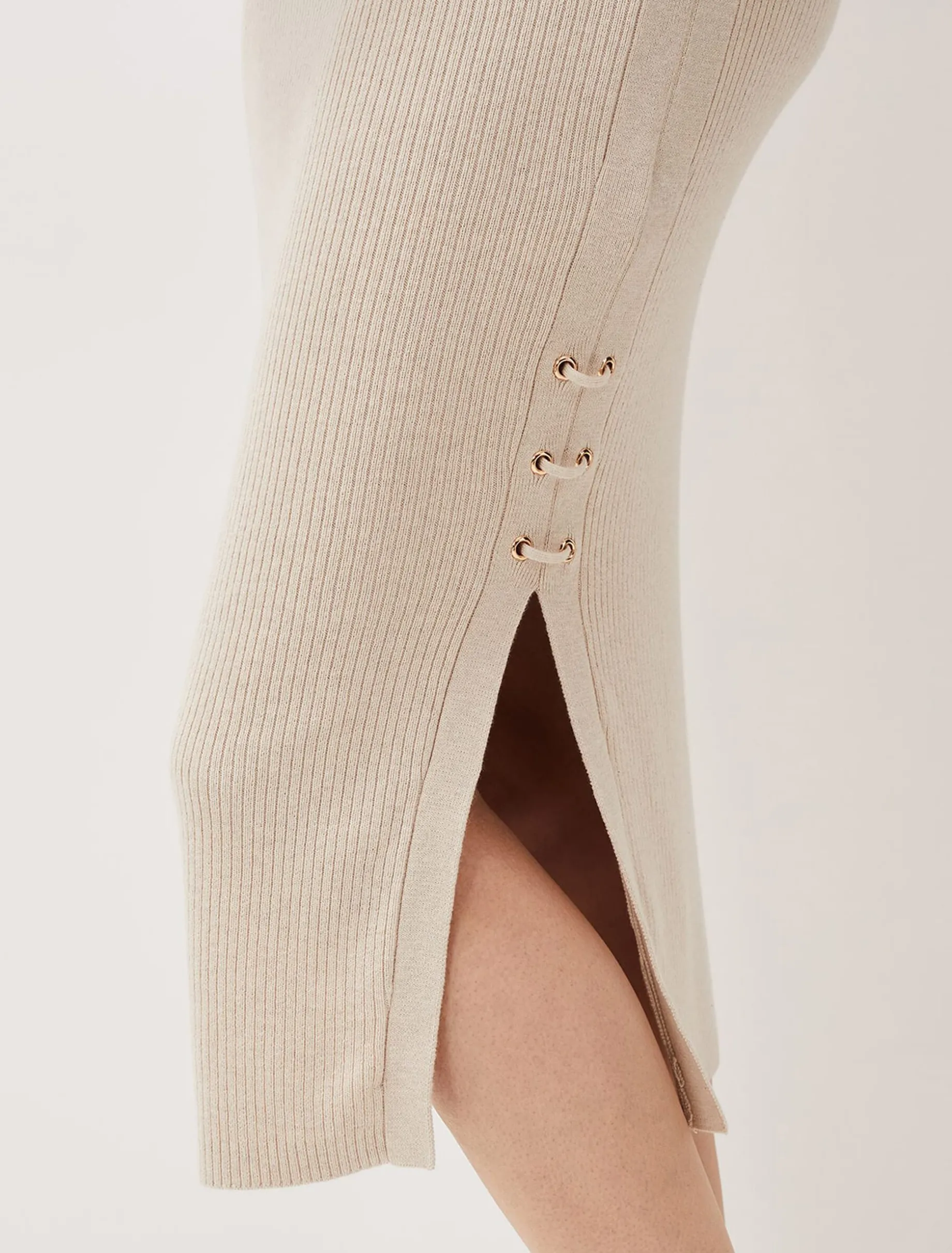 Ellena Eyelet Detail Co-Ord Midi Skirt