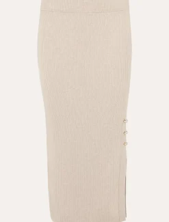 Ellena Eyelet Detail Co-Ord Midi Skirt
