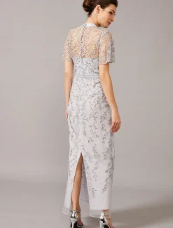 Elsbeth Trailing Leaf Dress