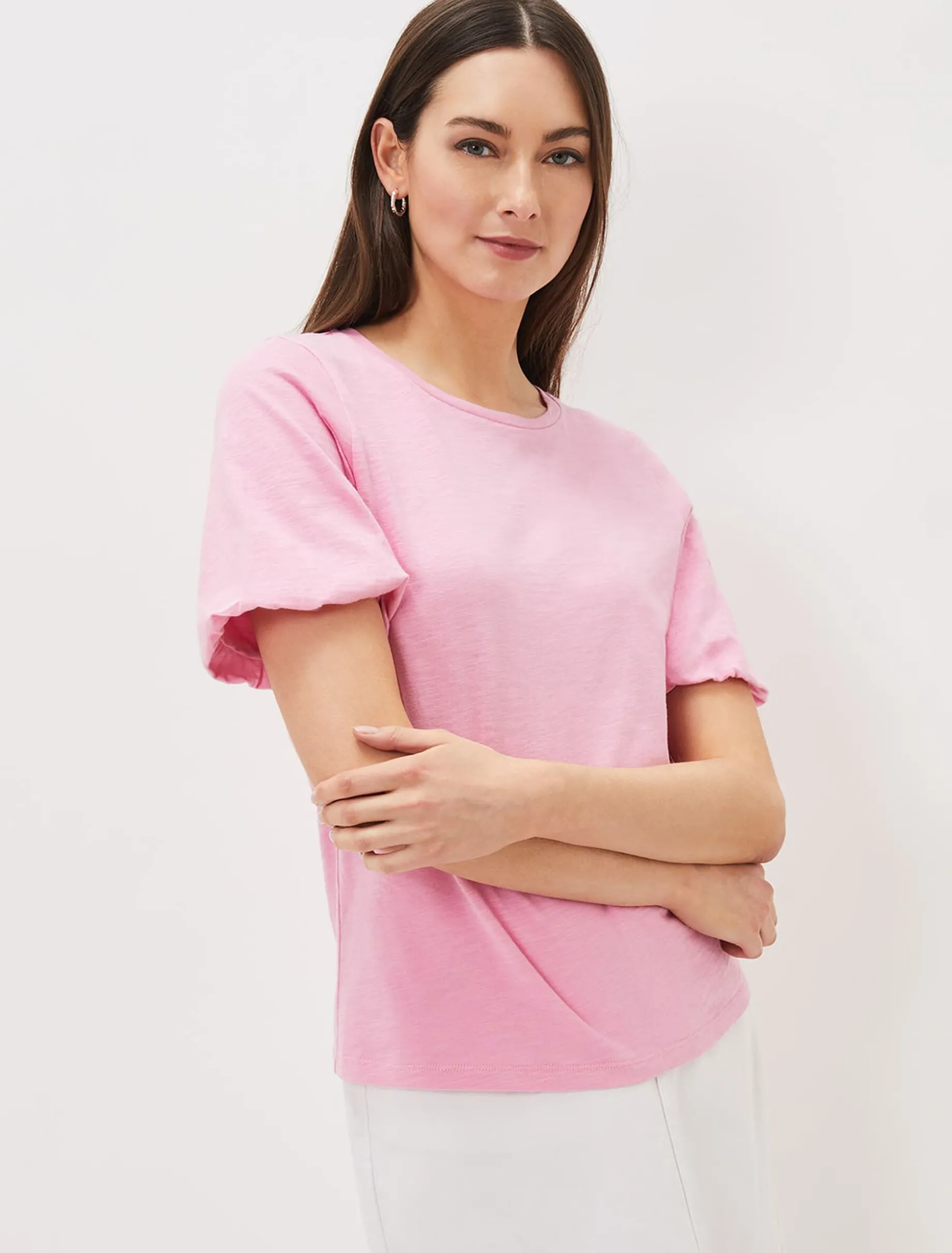 Elspeth Cotton Puff Sleeve Top