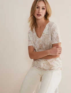 Elspeth V Neck Top