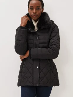 Elva Short Quilted Puffer Coat