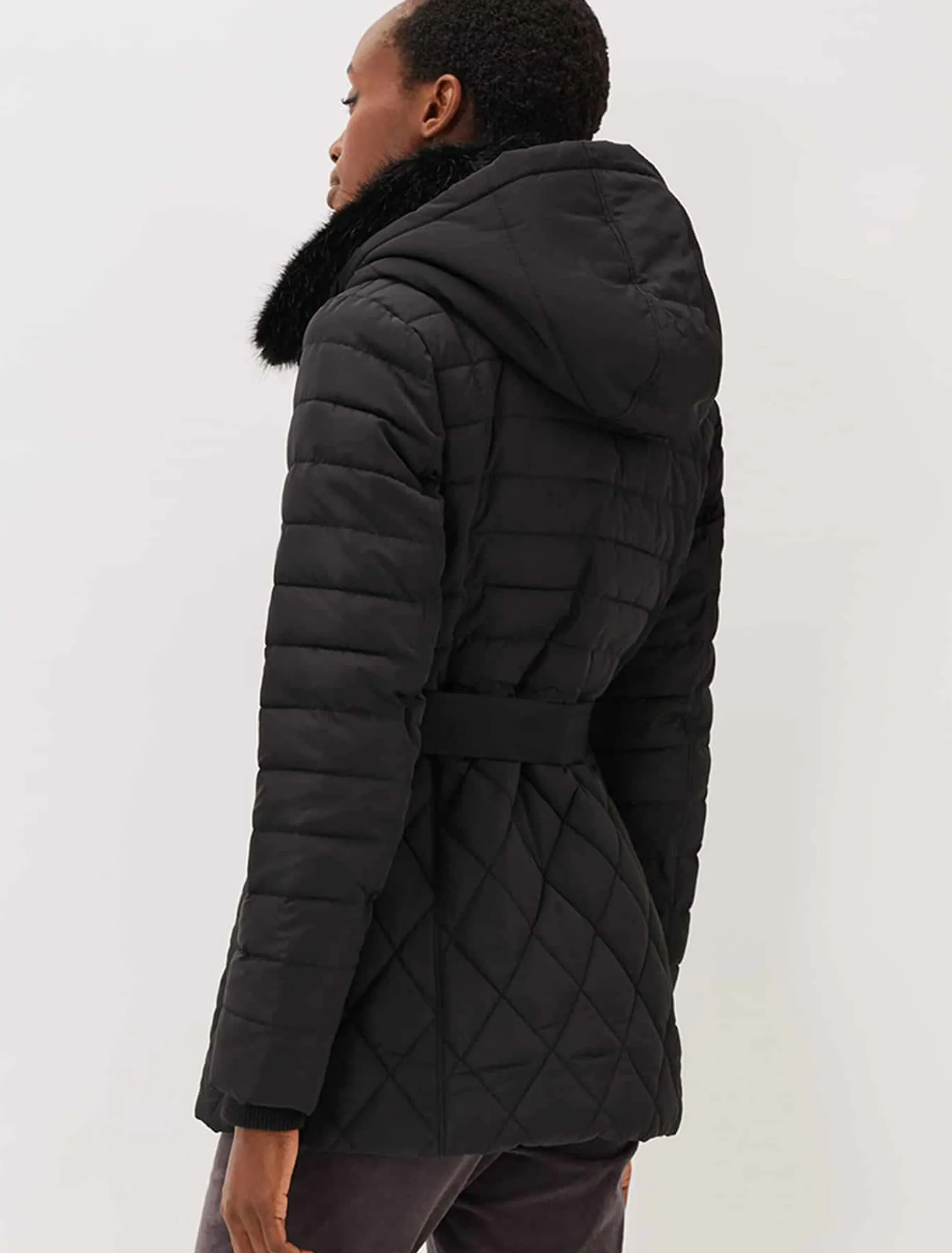 Elva Short Quilted Puffer Coat