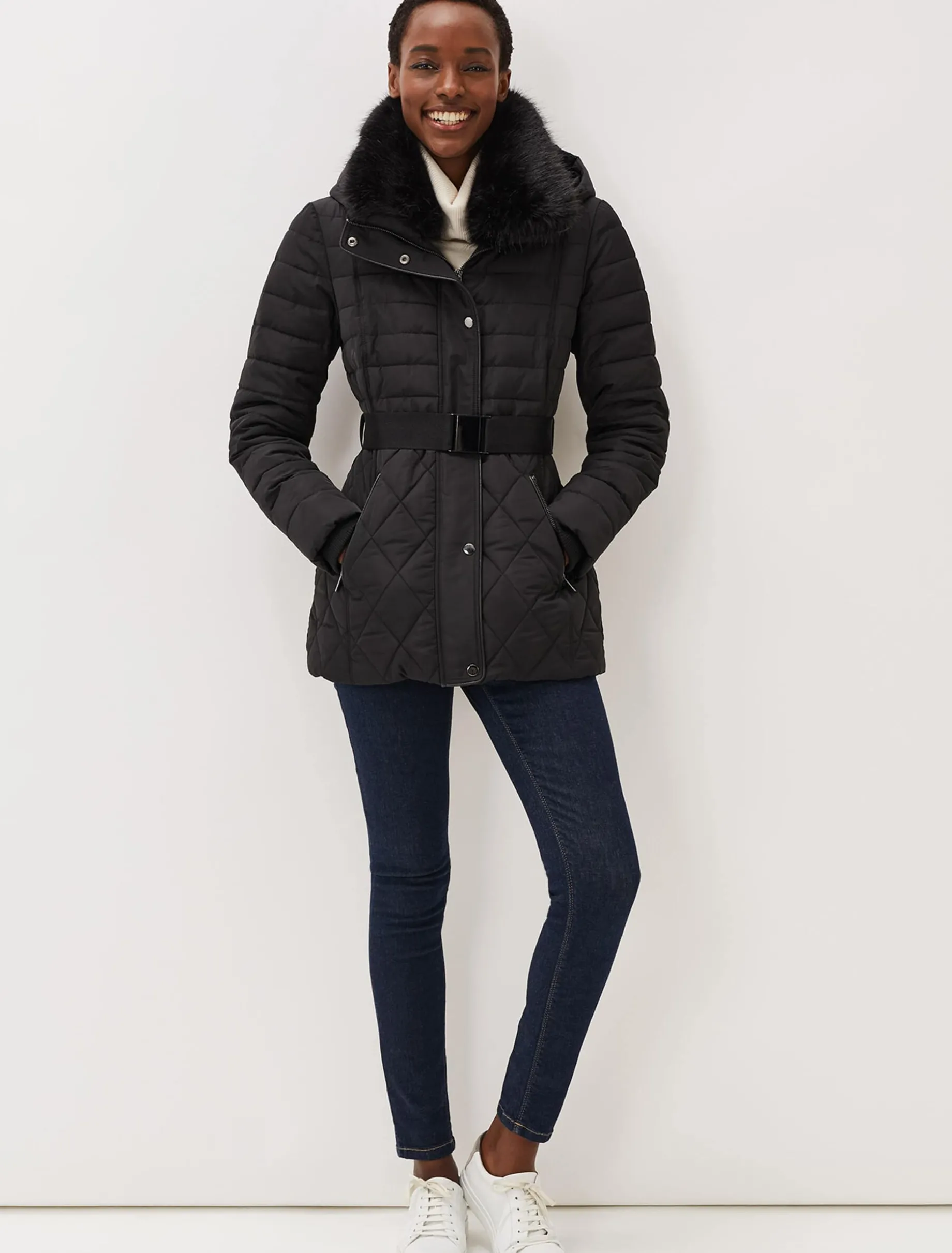 Elva Short Quilted Puffer Coat