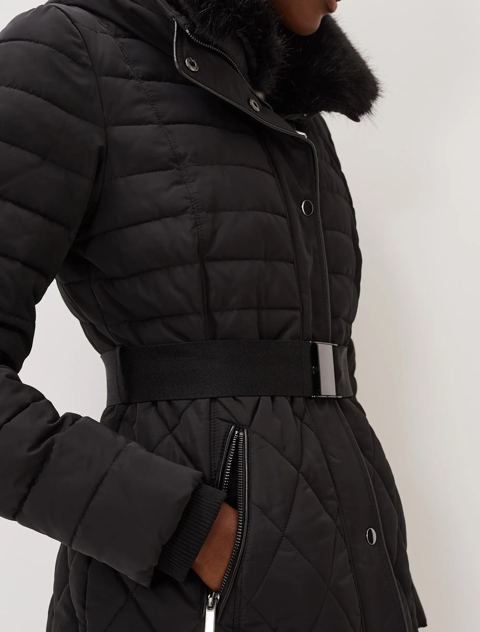 Elva Short Quilted Puffer Coat