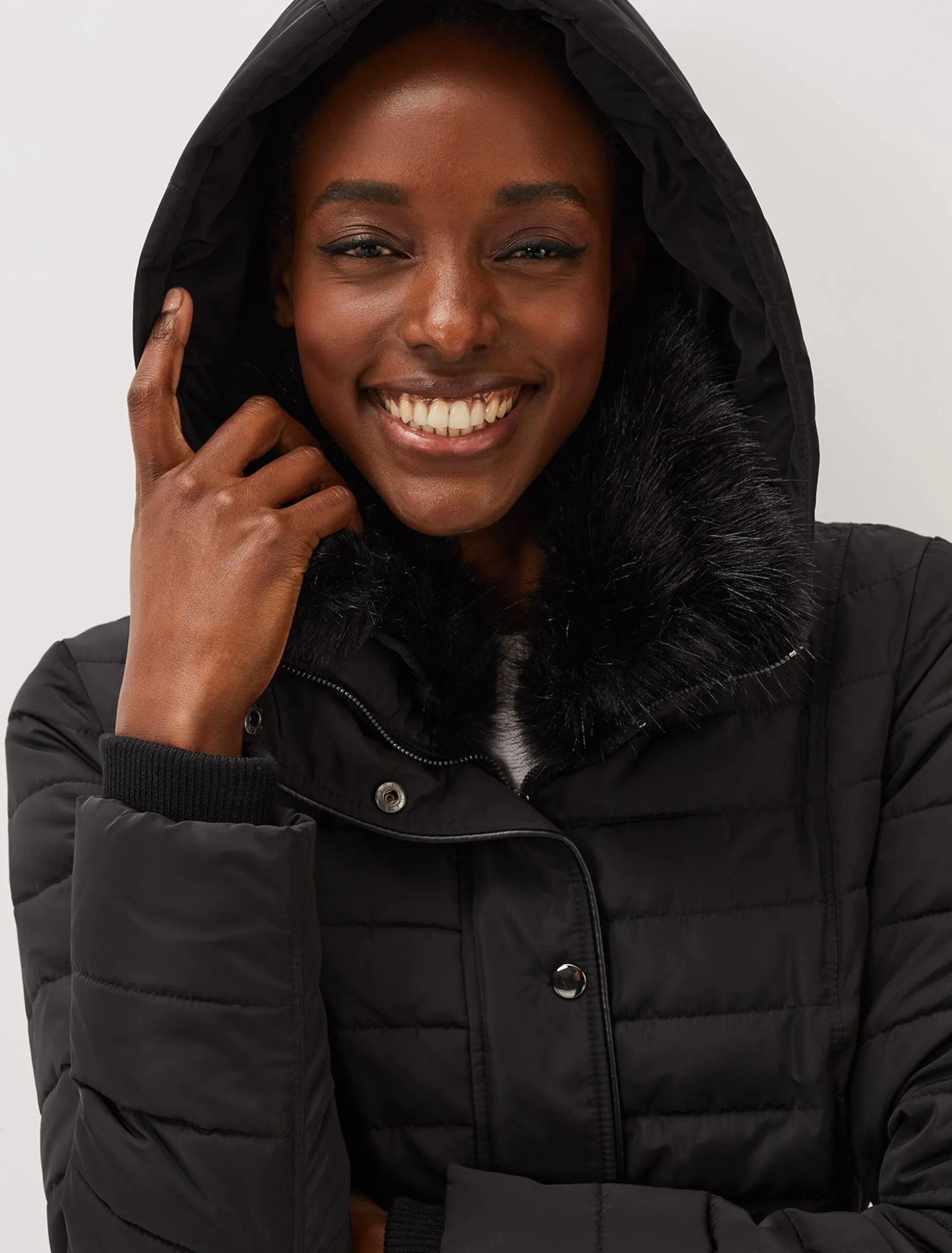 Elva Short Quilted Puffer Coat