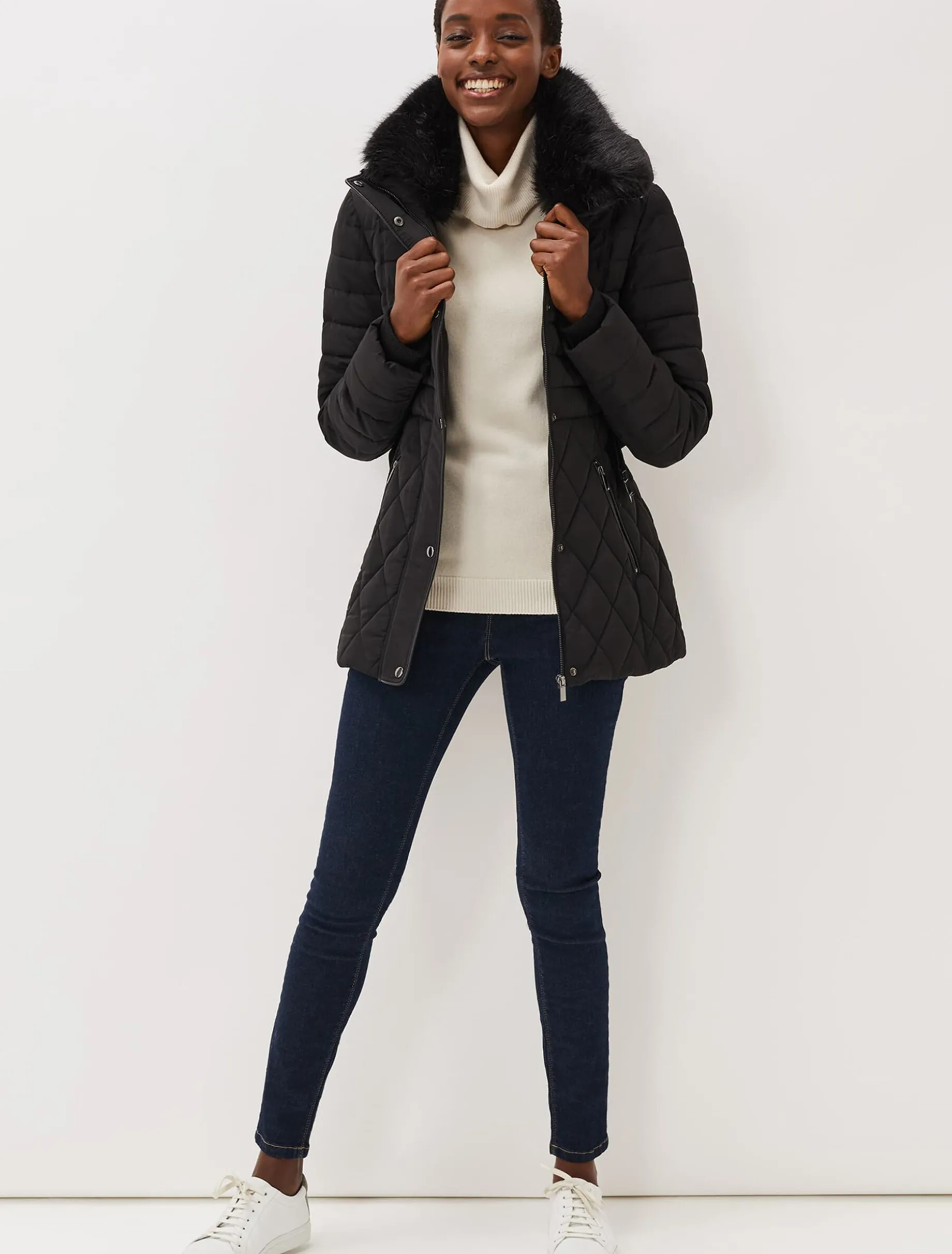 Elva Short Quilted Puffer Coat