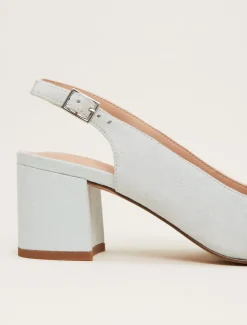 Embellished Block Heel Shoe
