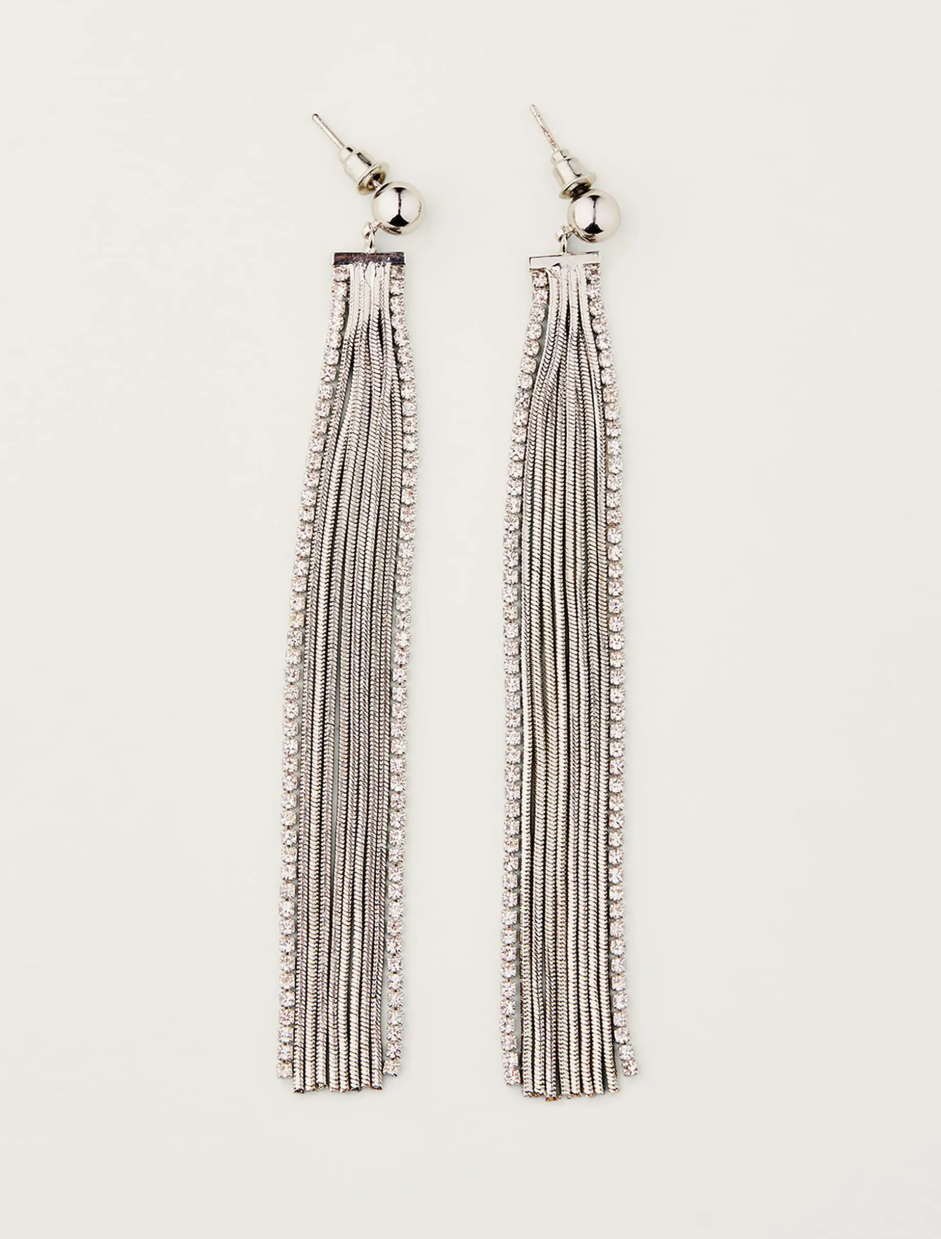 Embellished Chain Earrings